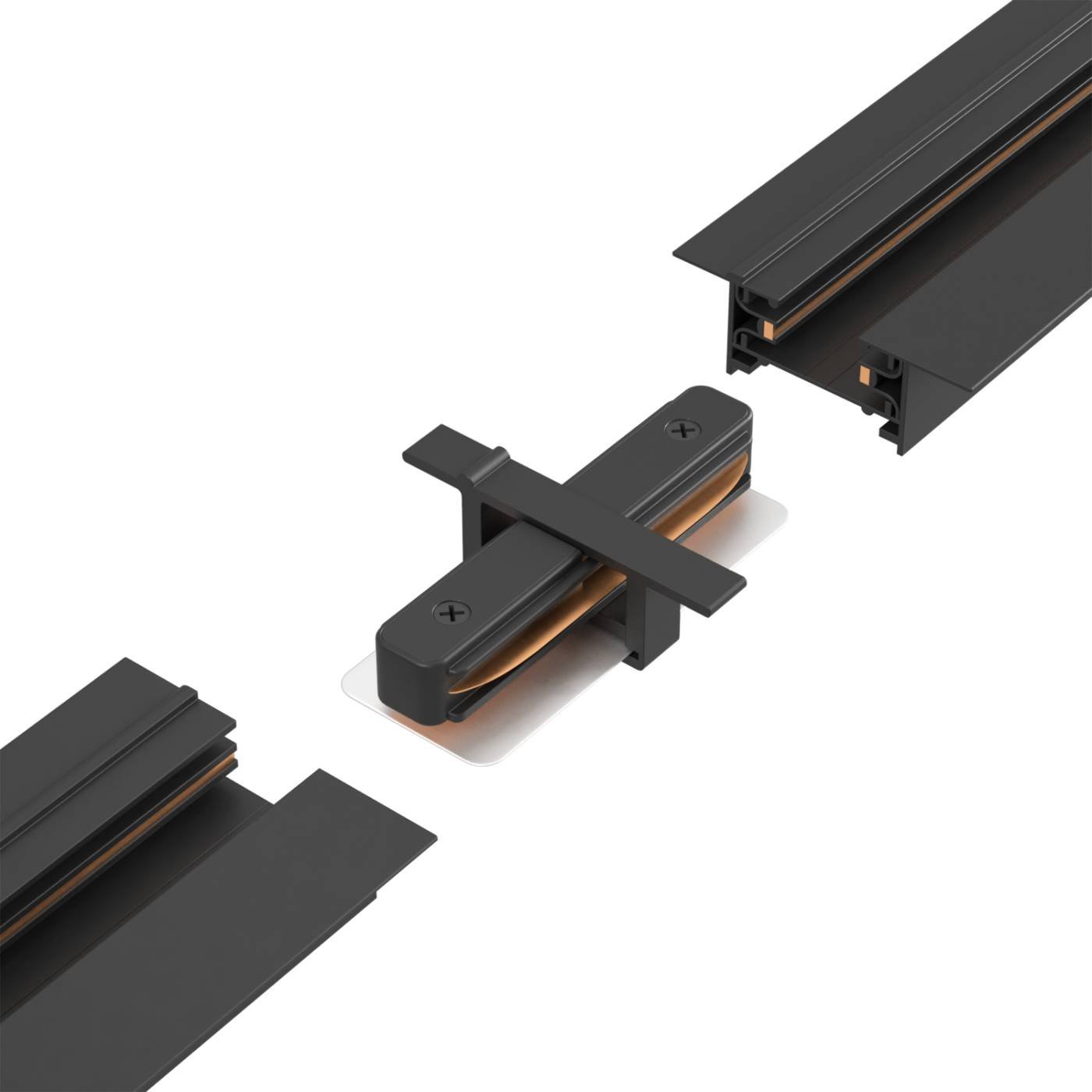 CLT 0.2211 01 BL Соединитель линейный (однофазный) для встреиваемого шинопровода Crystal Lux Clt 0.2211 CLT 0.2211 01 BL