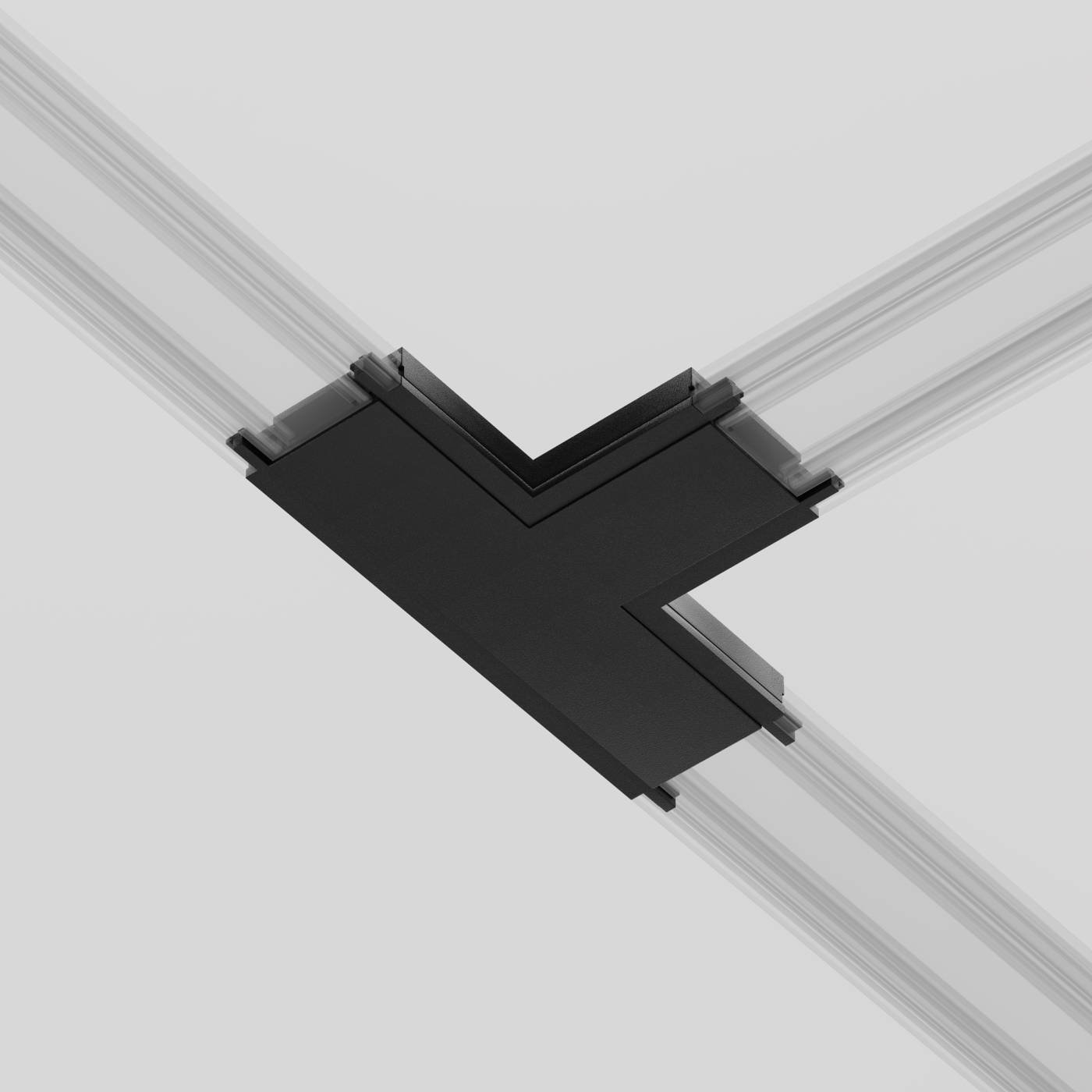 Коннектор питания T-образный Maytoni Accessories for tracks Radity TRA084CT-11B