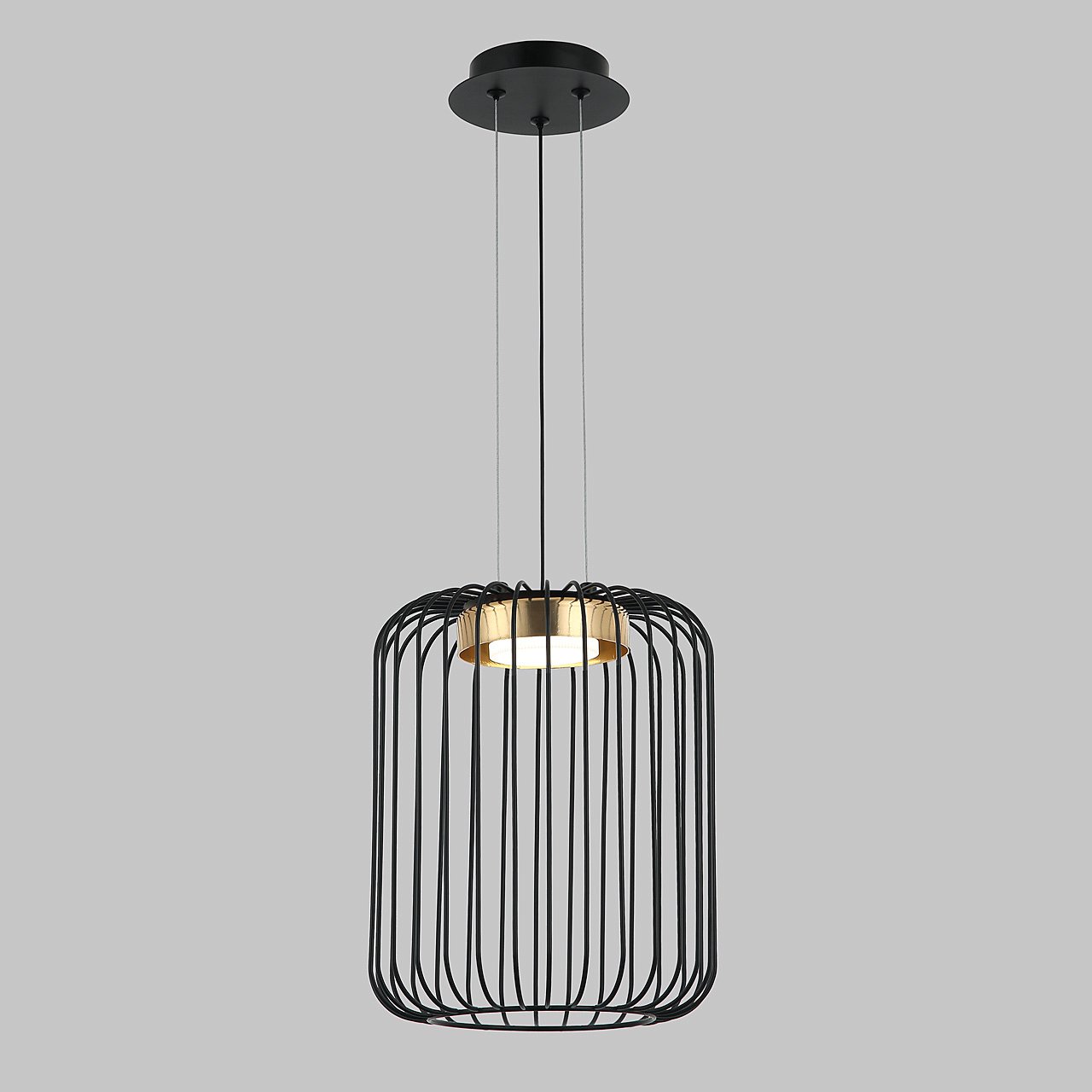 MD.23106-1-P-BK+BR Светильник подвесной IMEX MD.23106-1-P-BK+BR