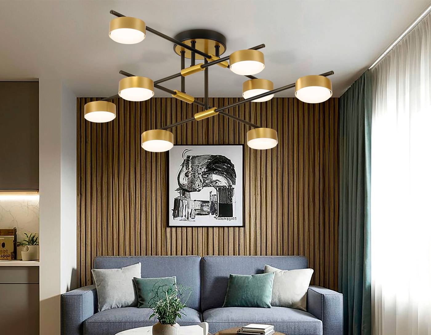 Потолочная люстра Ambrella Style GX53 FL51752