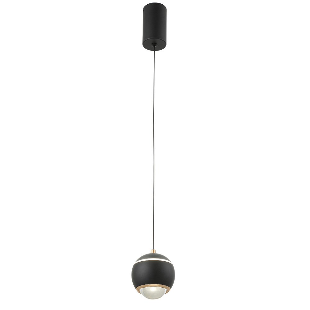 Светильник подвесной Crystal Lux Caro CARO SP LED BLACK