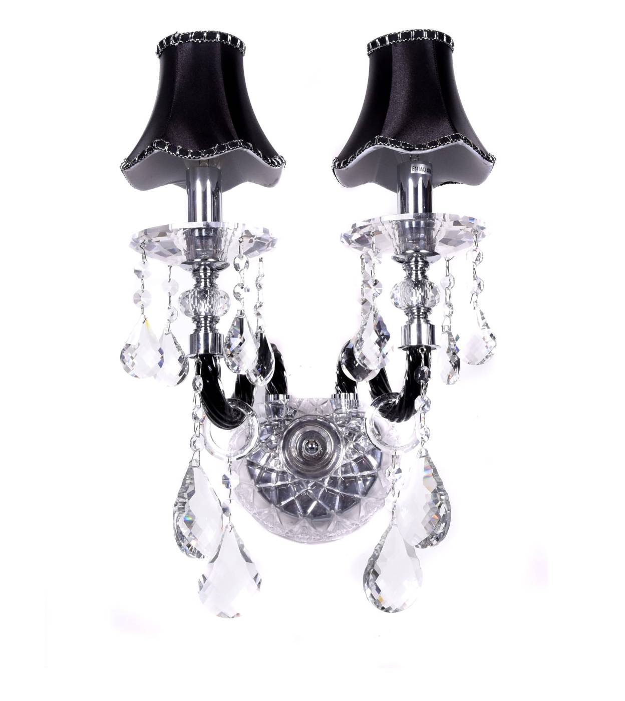 LDW 66249-2 BK Настенное бра Lumina Deco Denica LDW 66249-2 BK