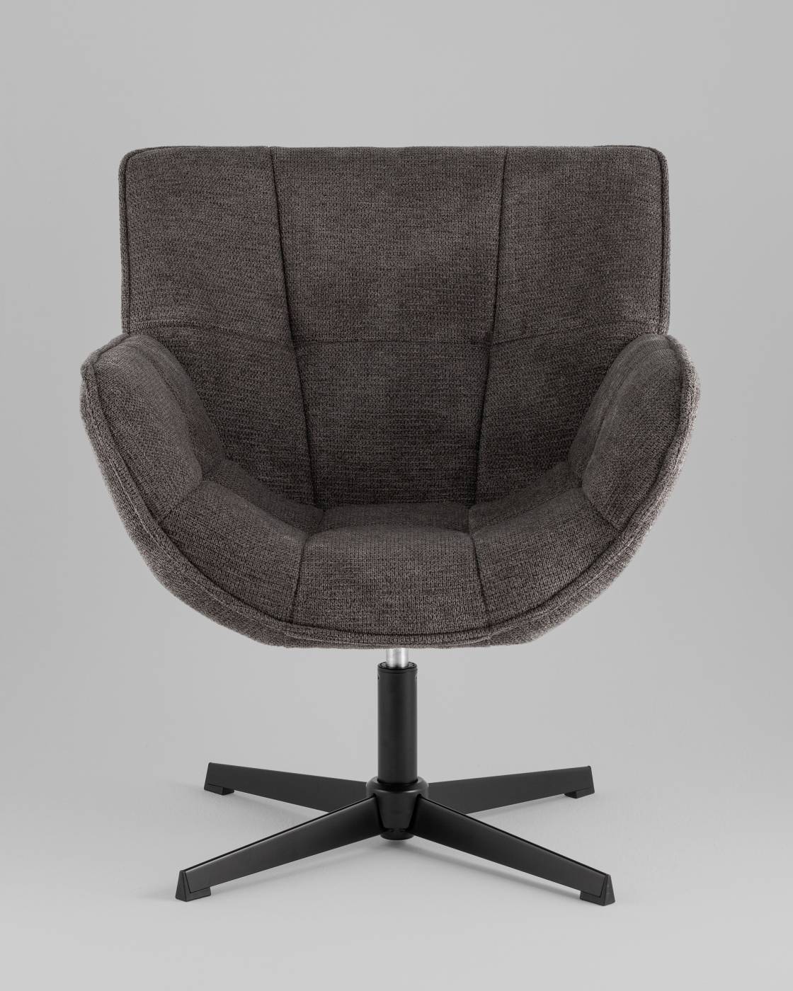 QH-8236KTC DA-97 dark grey Кресло Stool Group QH-8236KTC DA-97 dark grey