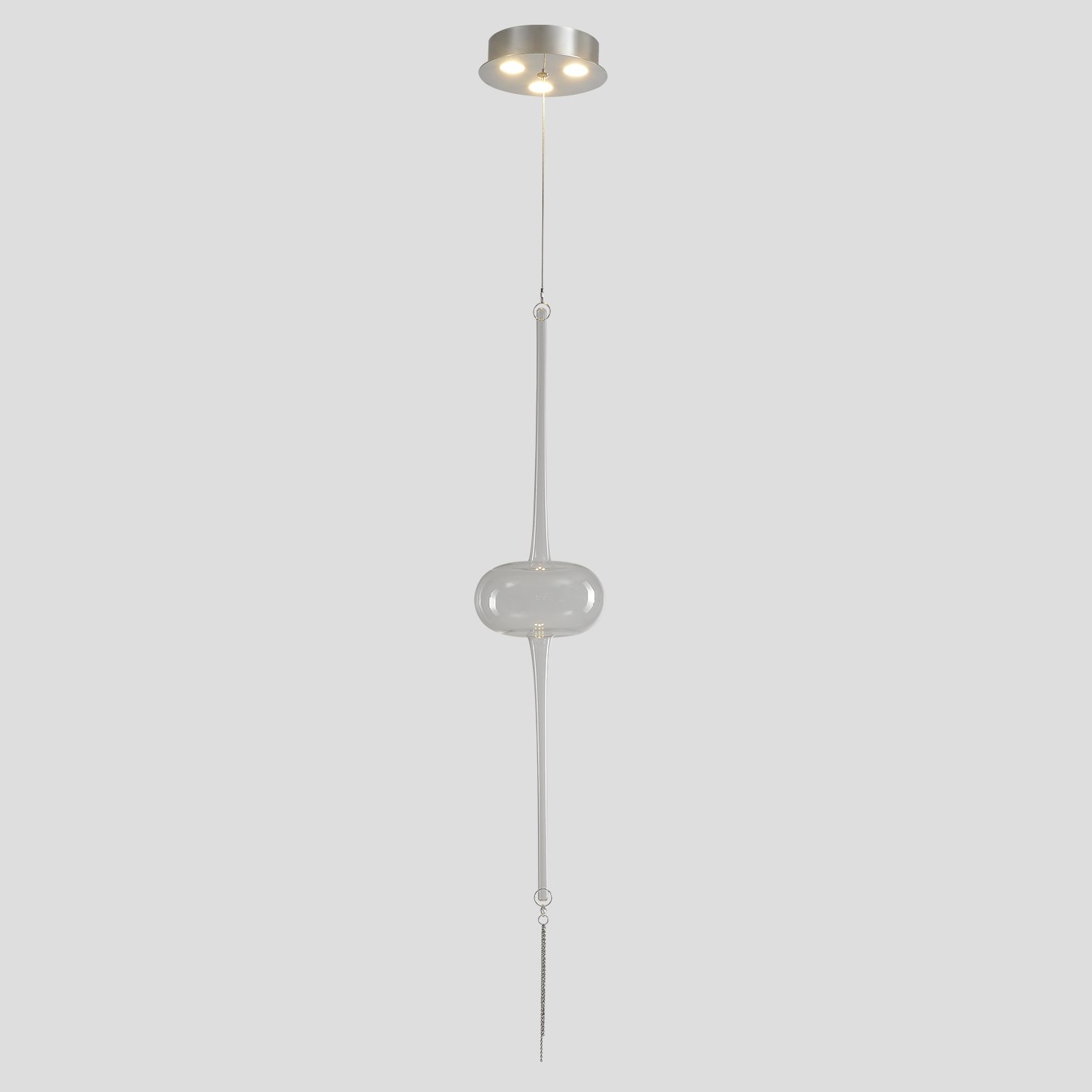 GLASS SP3W LED CHROME Светильник подвесной Crystal Lux Glass GLASS SP3W LED CHROME