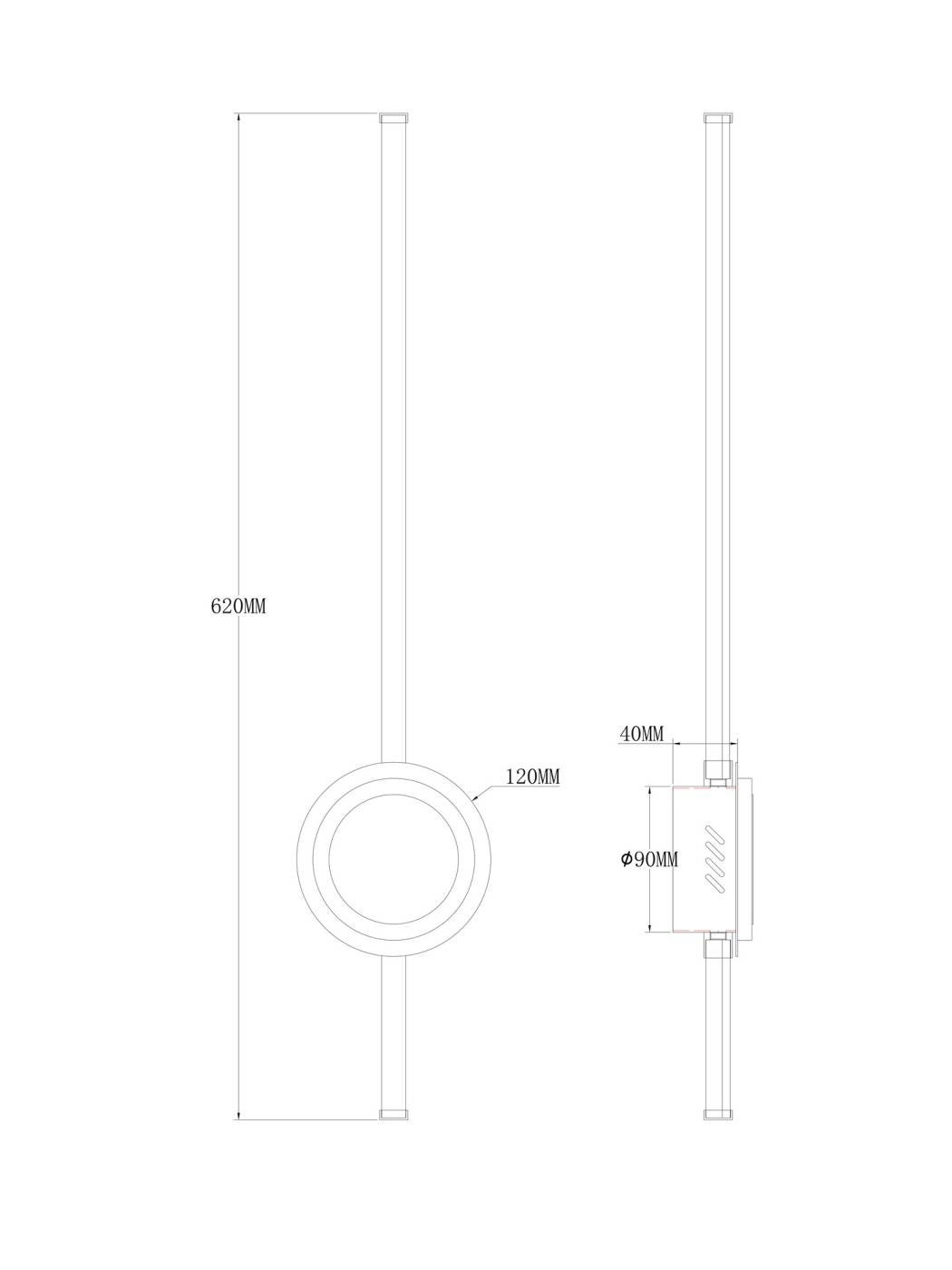 FR6090WL-L18B Настенный светильник Candy Freya FR6090WL-L18B