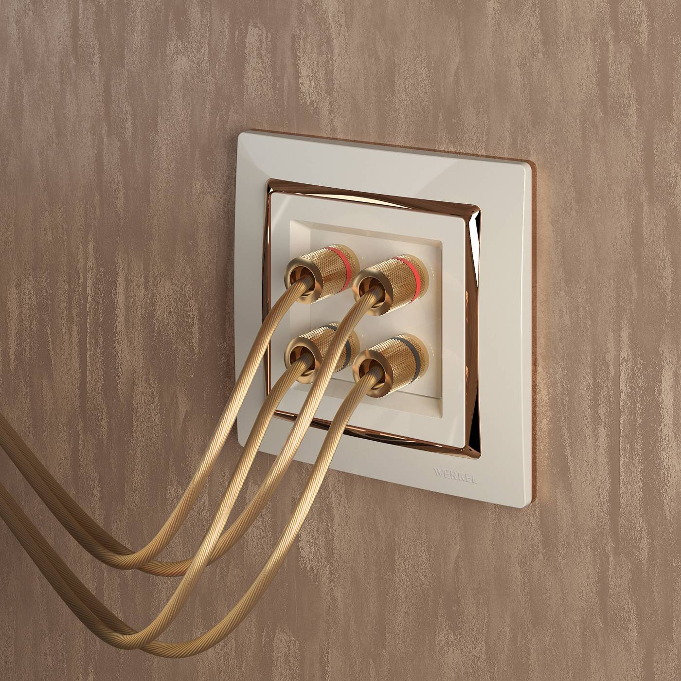 Розетка Werkel W1185003/ Акустическая розетка (слоновая кость)