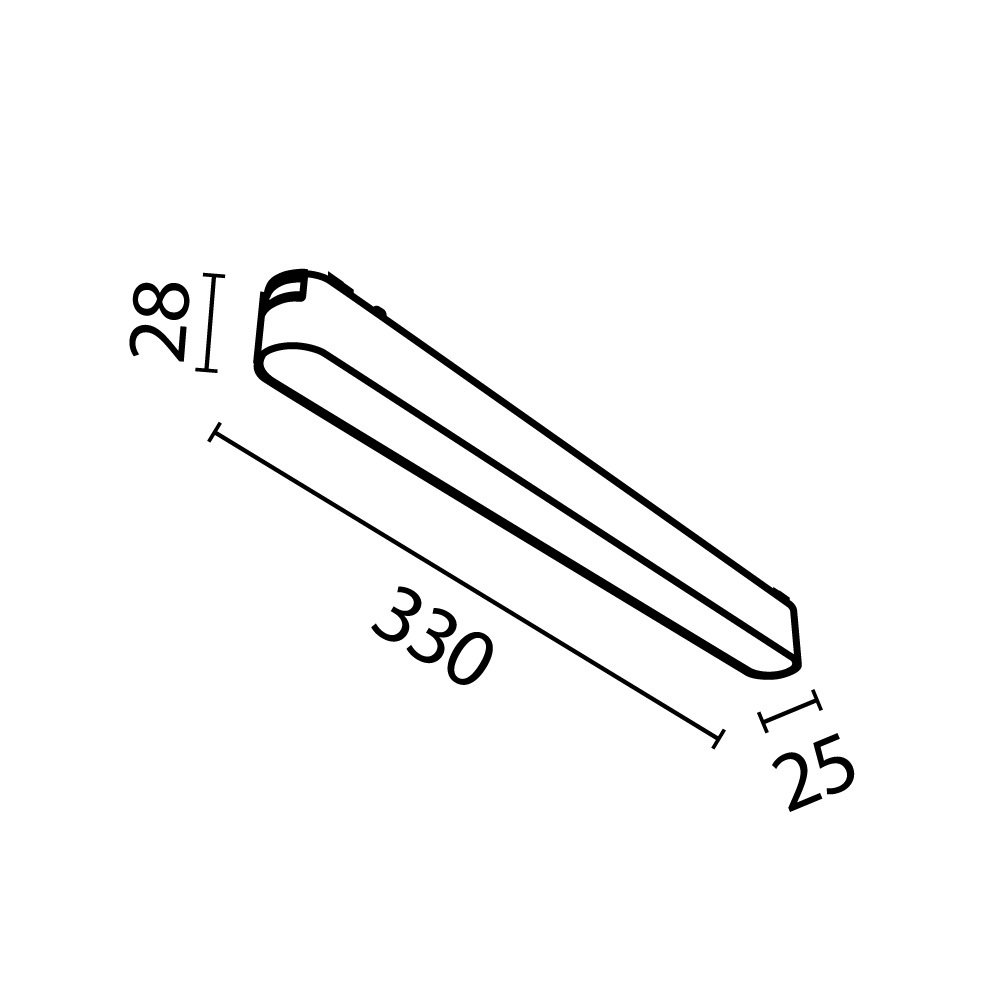 Трековый светильник Maytoni BASIS Radity TR080-1-18W4K-W