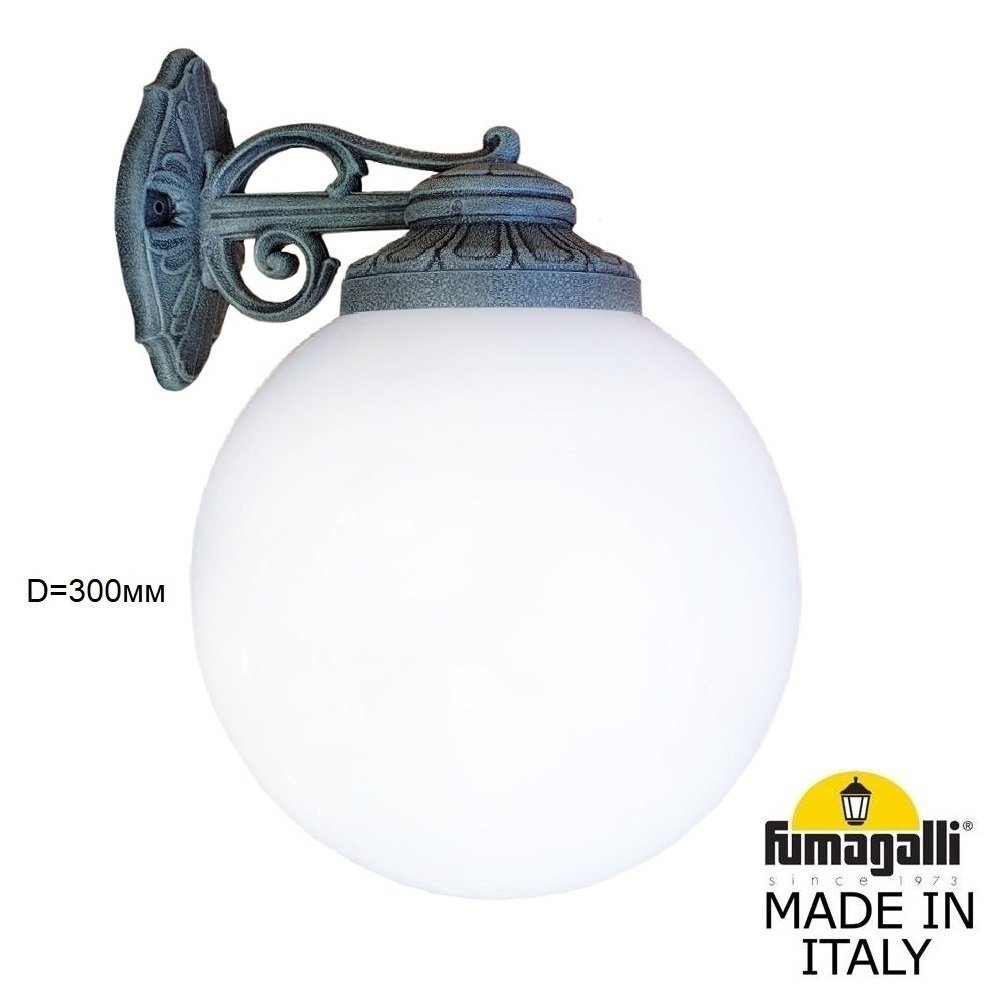G30.131.000.VYE27DN Настенный светильник Globe 300 Fumagalli G30.131.000.VYE27DN