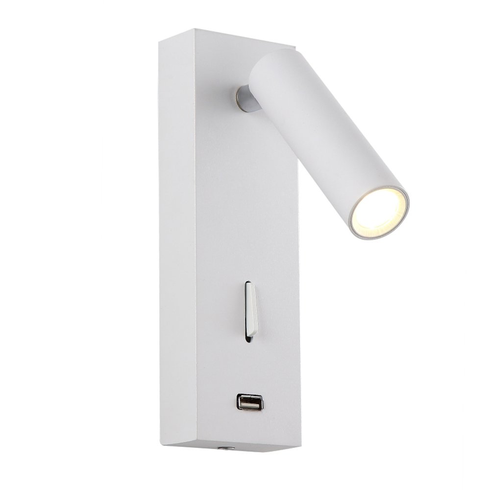 CLT 210W USB WH Светильник спот Crystal Lux Clt 210 CLT 210W USB WH