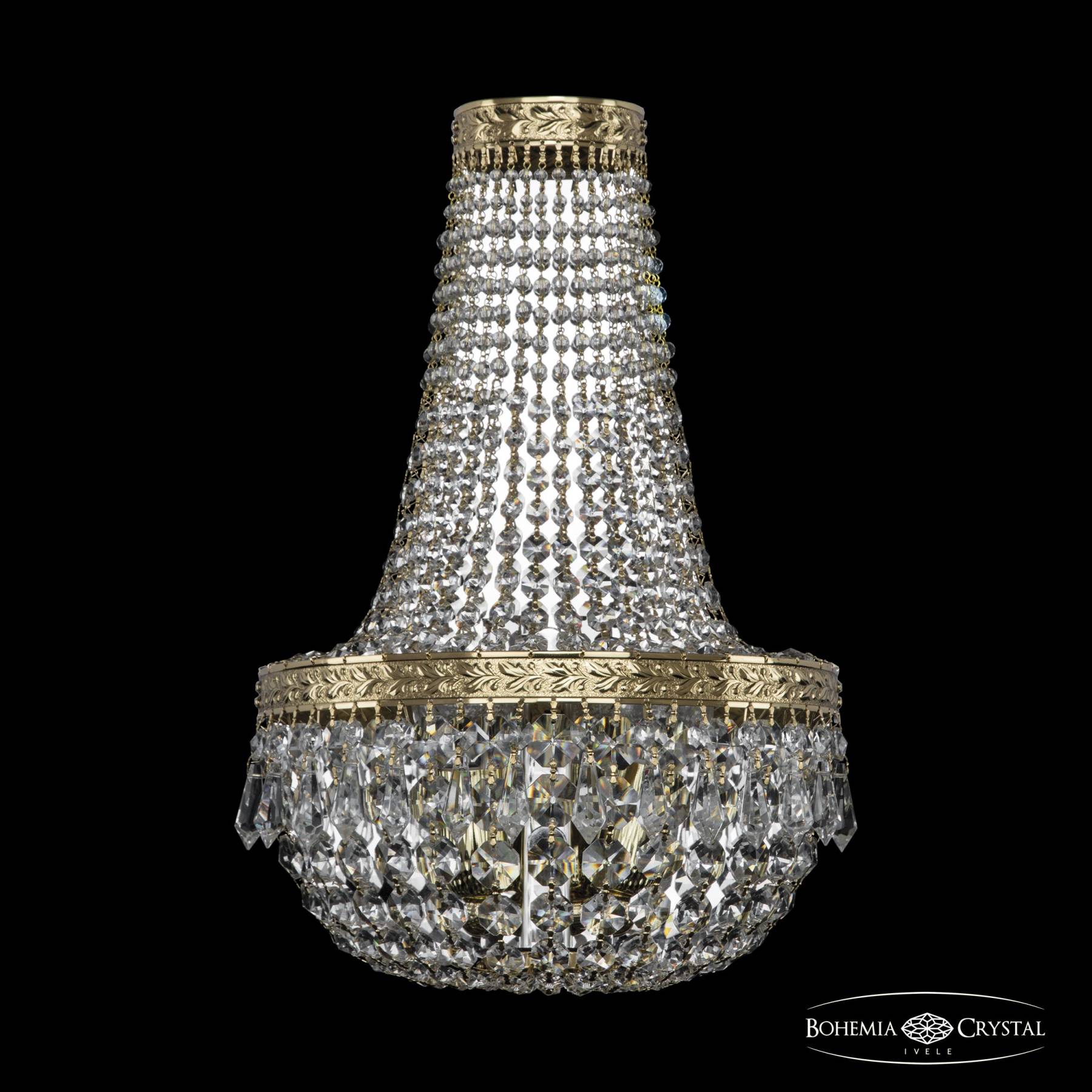 19011B/H2/25IV G Настенное бра Bohemia 1901 19011B/H2/25IV G