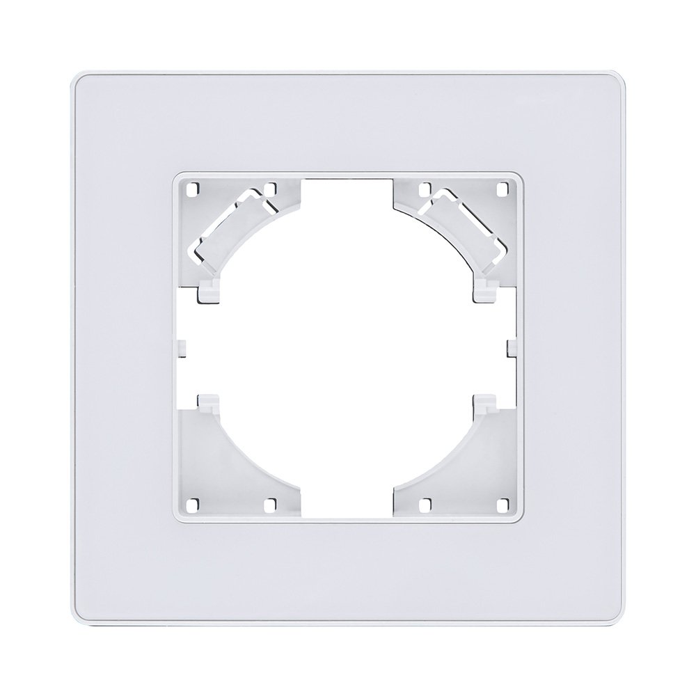 EA1WH Рамка 1-постовая, белый Kollinger Eleganz Acryl EA1WH