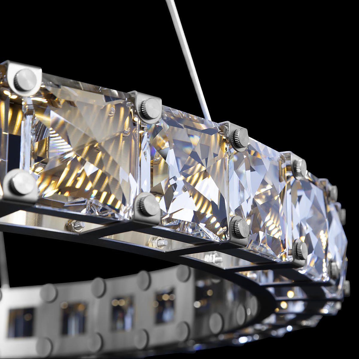 10204/800 Chrome Подвесная люстра Loft It Tiffany 10204/800 Chrome