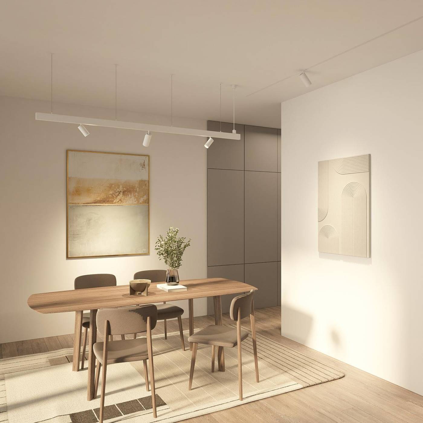 Трековый светильник Denkirs Simple spot DK8110-WH