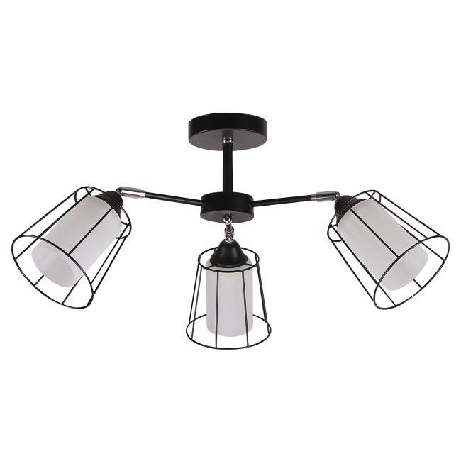 MD.24380-3-S BK+CH Потолочная люстра IMEX MD.24380-3-S BK+CH