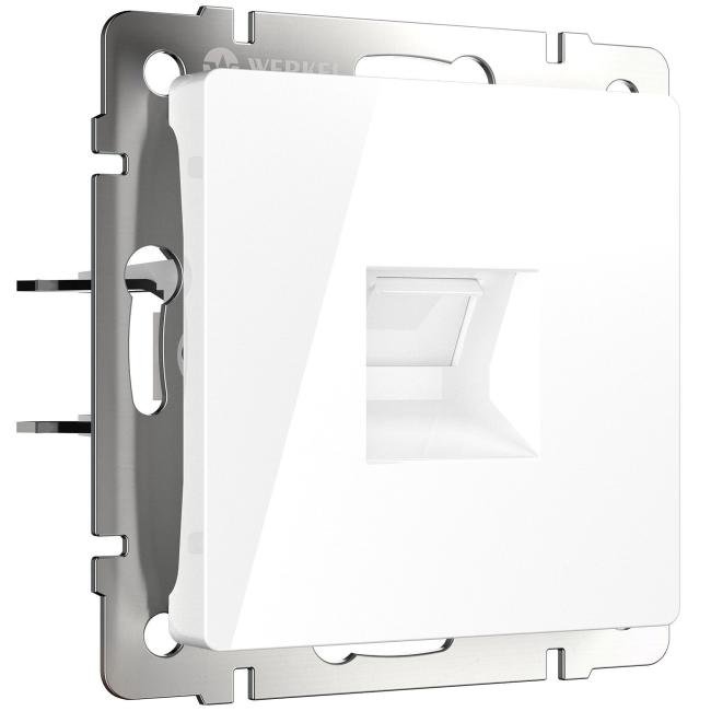 Розетка Werkel W5120101/ Розетка Ethernet RJ-45 cat. 6A экранированная (белый)