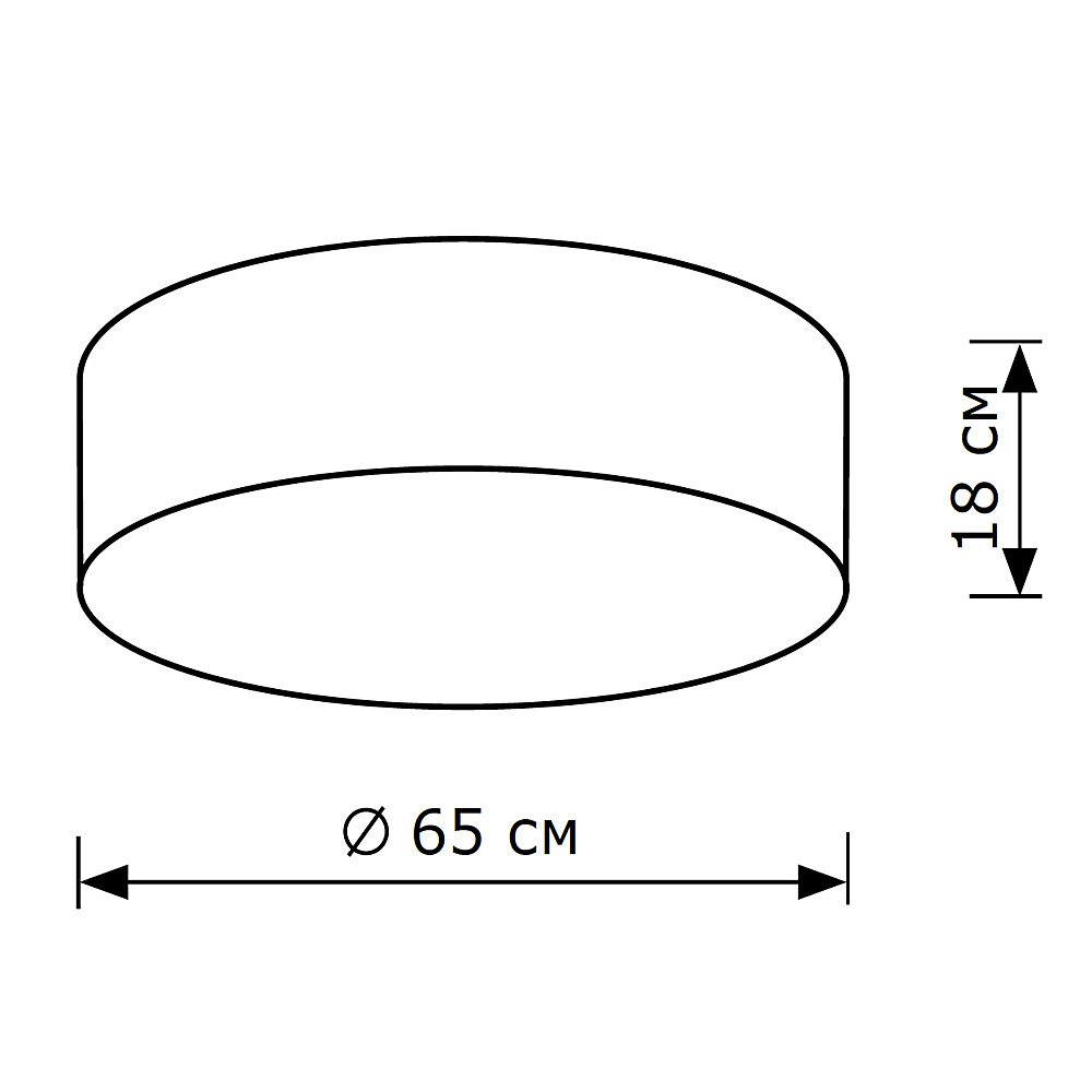 LH022005 Светильник потолочный LightHall Camerona 65 LH022005