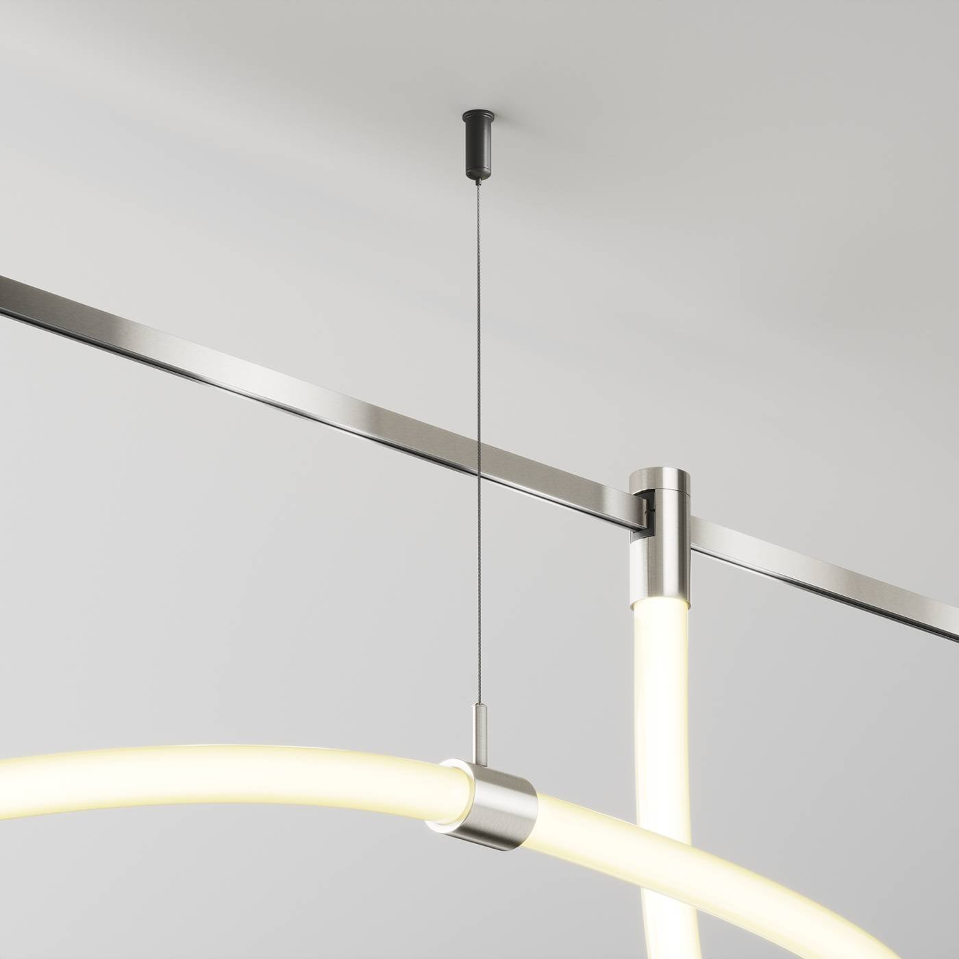 TRA154CSW-1PT Потолочный коннектор с тросовым подвесом Tau в шинопровод Flarity Maytoni Tau TRA154CSW-1PT