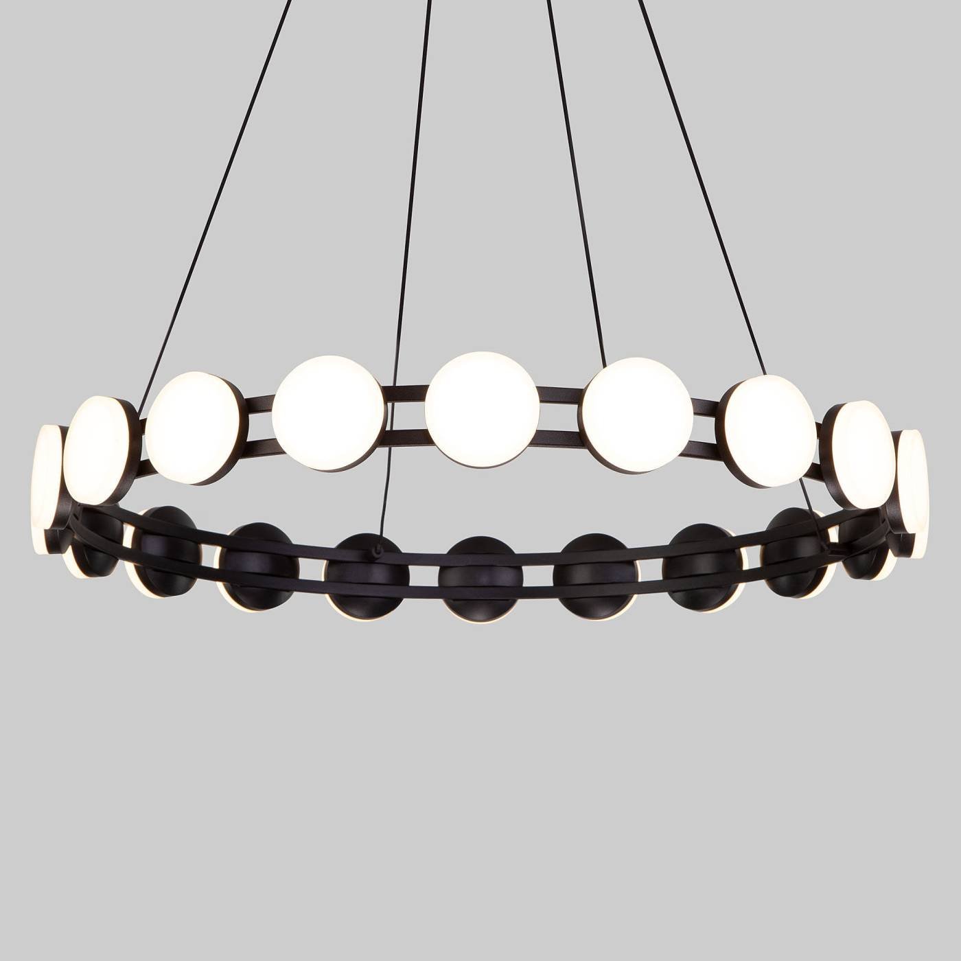 Подвесная люстра Eurosvet Tapioca 90332/20 черный