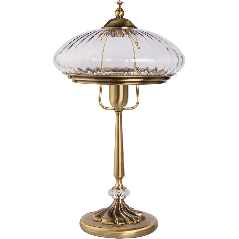 SAN-LG-1(P)SW Настольная лампа Kutek San Marino New Swarovski (плафон) SAN-LG-1(P)SW