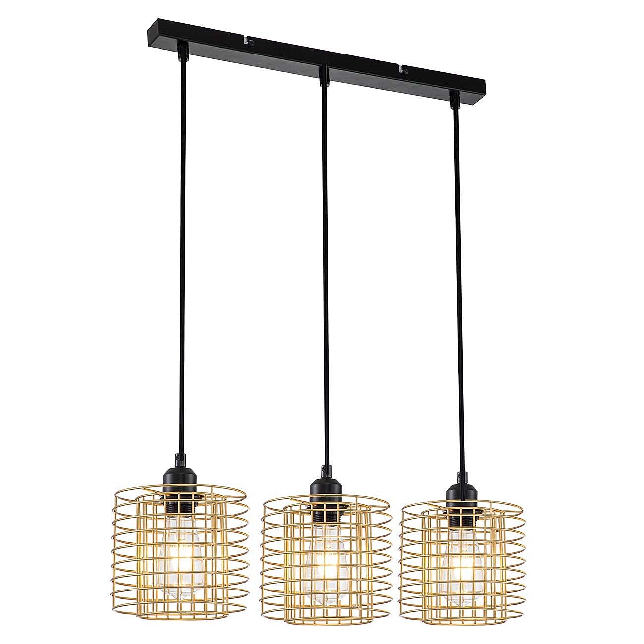 Светильник подвесной Escada Grid 10190/3S Gold