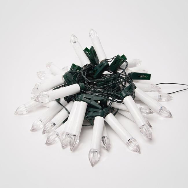 ULD-S0600-030/SGA WARM WHITE IP20 CANDLES Гирлянда Uniel ULD-S0600-030/SGA WARM WHITE IP20 CANDLES