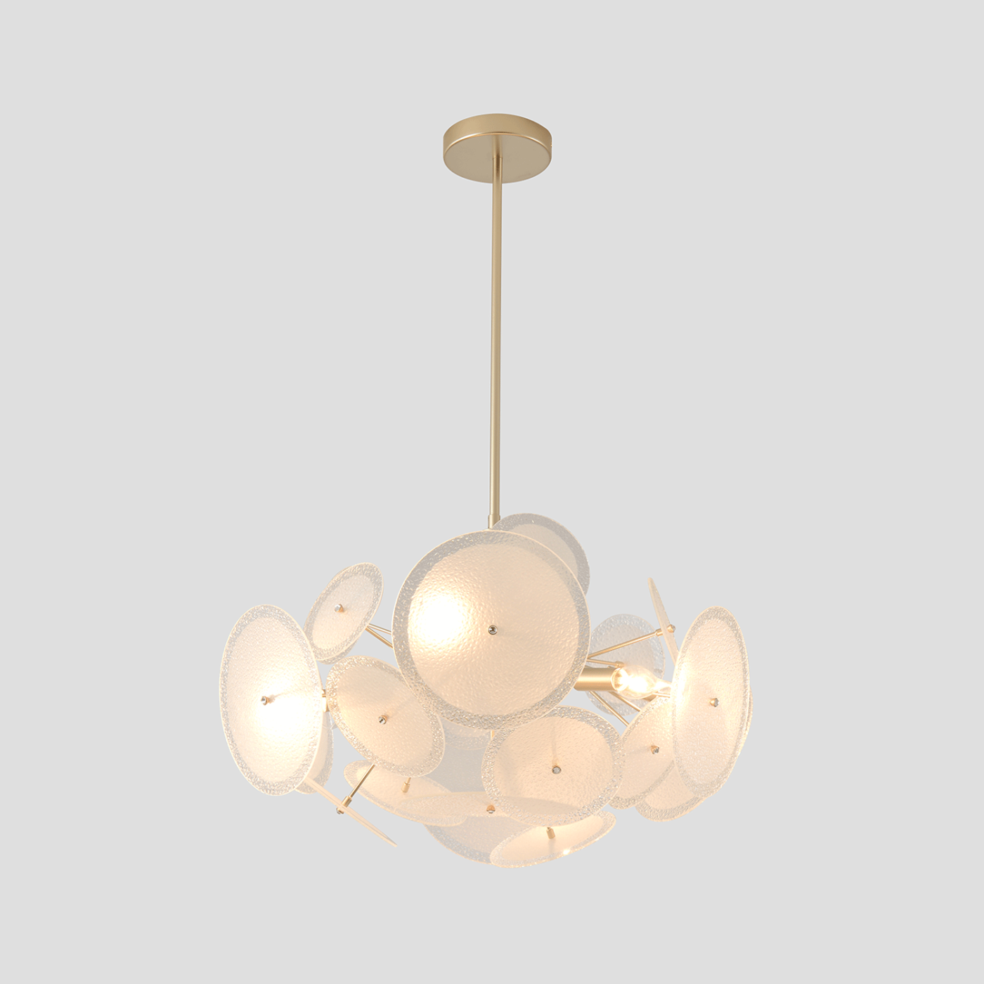 DANDELION SP6 GOLD Люстра на штанге Crystal Lux Dandelion DANDELION SP6 GOLD