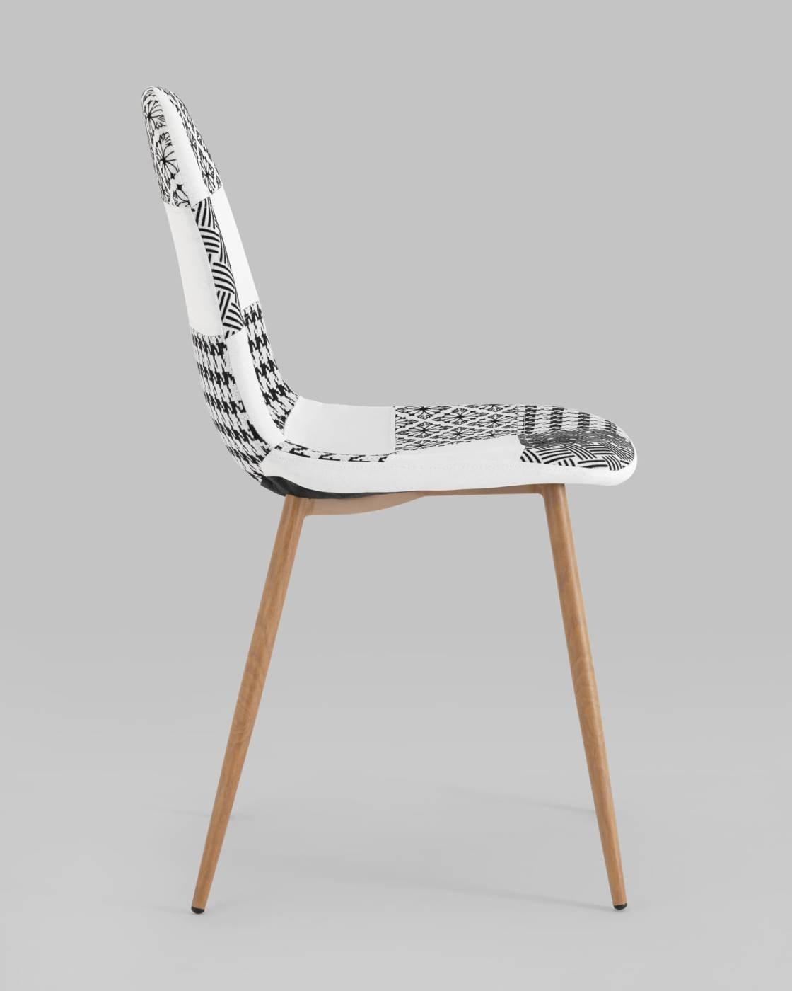 OS-001P-V patchwork bw DUAL Обеденный стул Stool Group OS-001P-V patchwork bw DUAL