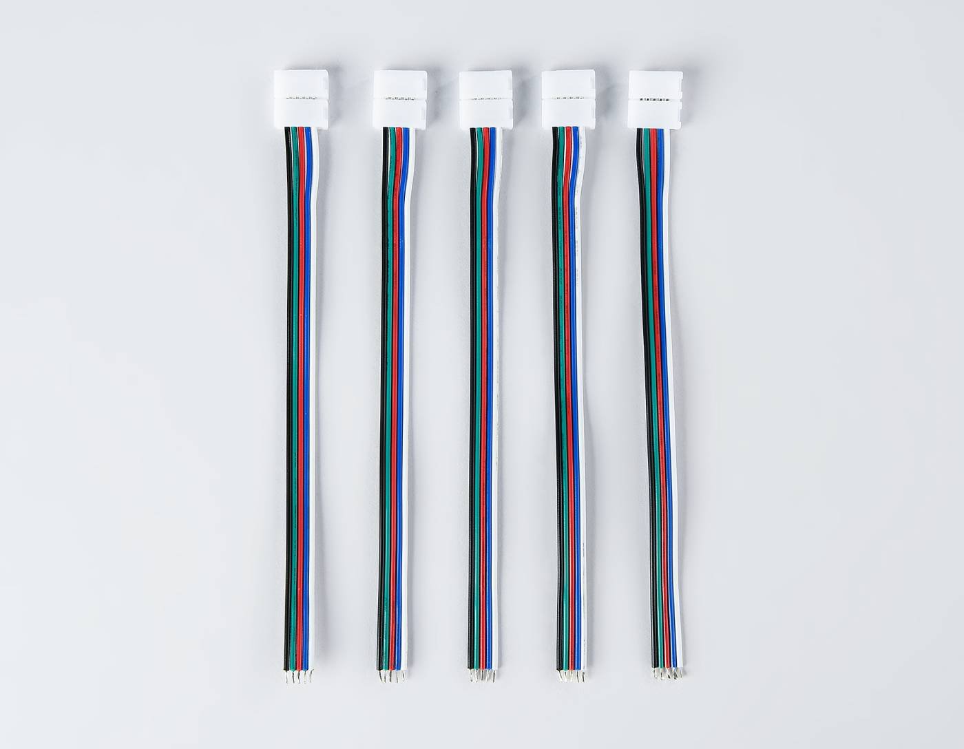 Соединитель гибкий односторонний 5050 12/24V (5 конт.) (5шт) Ambrella LED Strip GS7301
