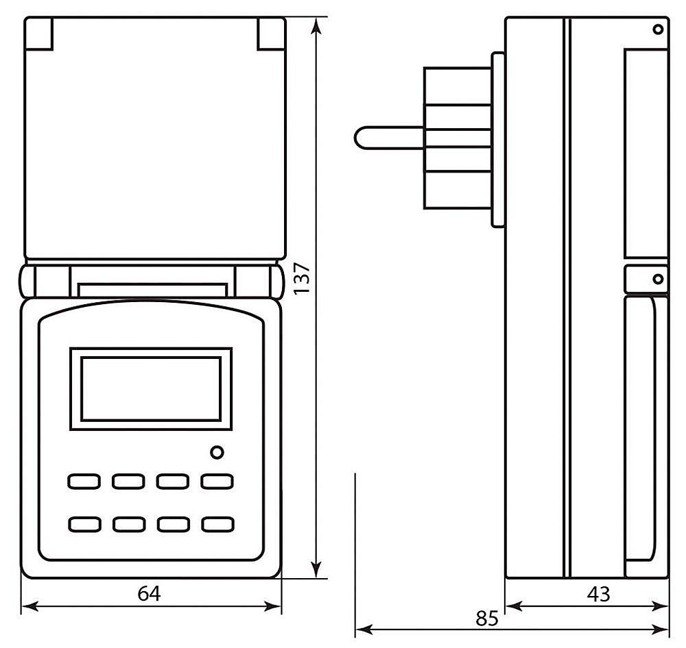 Розетка Feron TM23 23206
