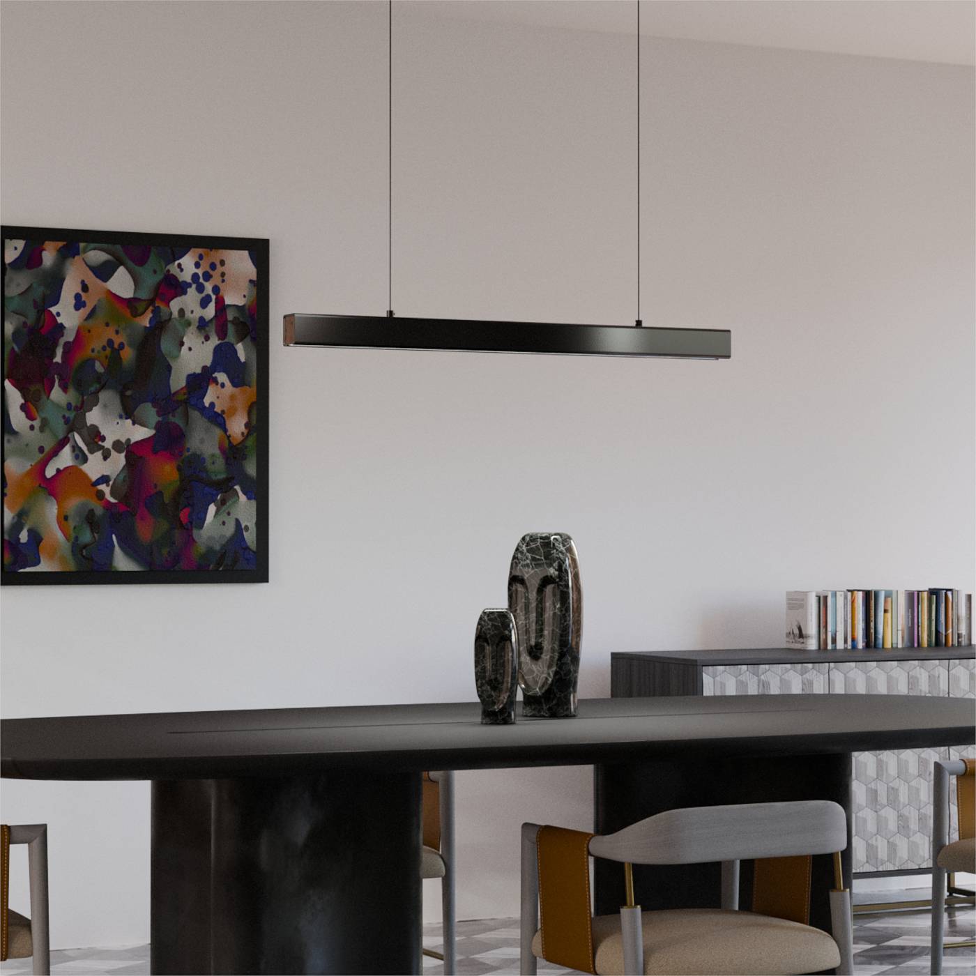 LE112L-80B WIFI Светильник подвесной LIGHTERA Baffin LE112L-80B WIFI
