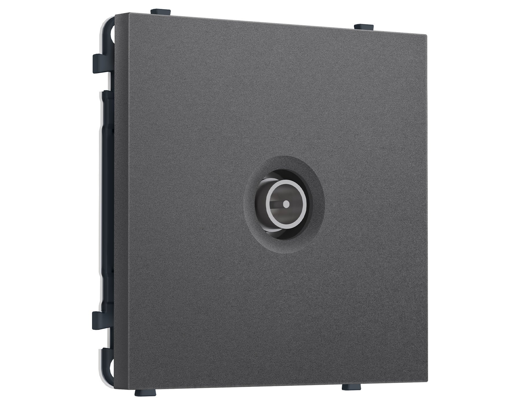 MS663005 MS663005 Комплект механизма TV розетки оконечной экранированной SIGMA Антрацит серый 5-1000MHz 3dB QUANT PRO (SP6630, PR199)