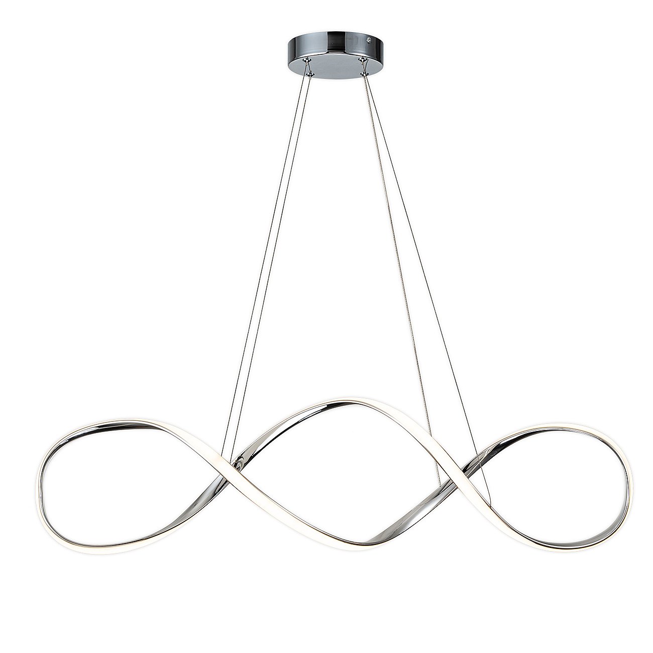 10236/1LED Chrome Подвесная люстра Escada Knot 10236/1LED Chrome