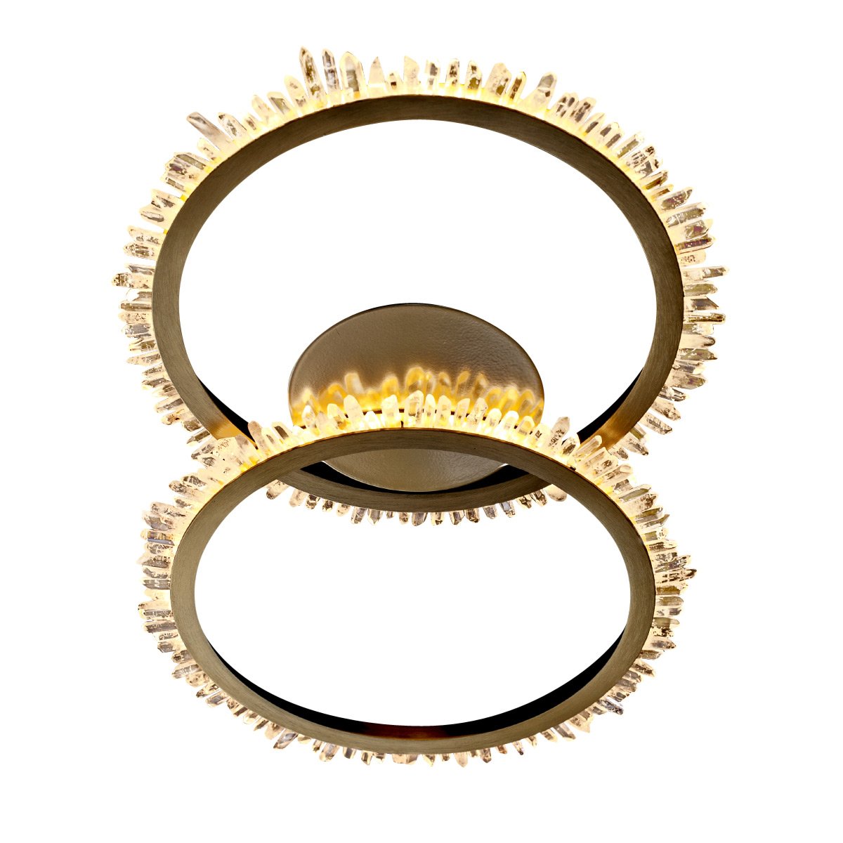 MX20020154-2A satin gold Потолочная люстра Delight Collection Quartz Halo MX20020154-2A satin gold
