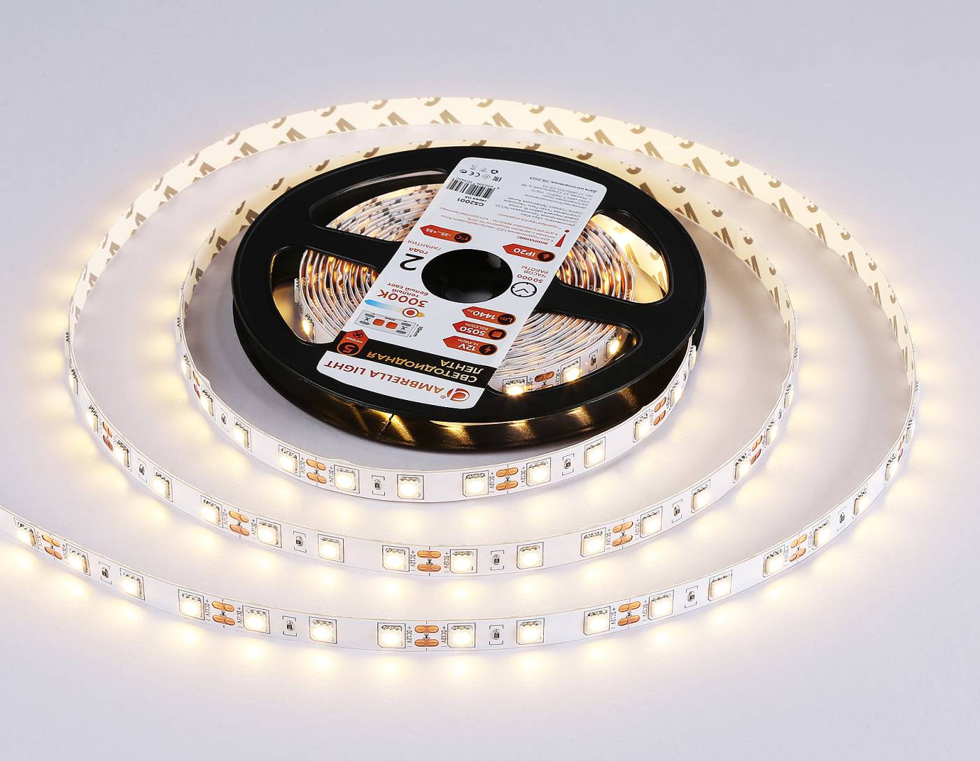 LED лента Ambrella LED Strip 12V GS2001