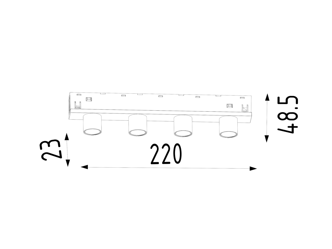 00-00013673 Трековый светильник SY-LINK SWG LUMKER 00-00013673