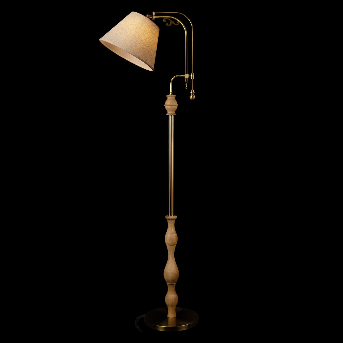 10569F Light wood Торшер напольный Elaine Loft It 10569F Light wood