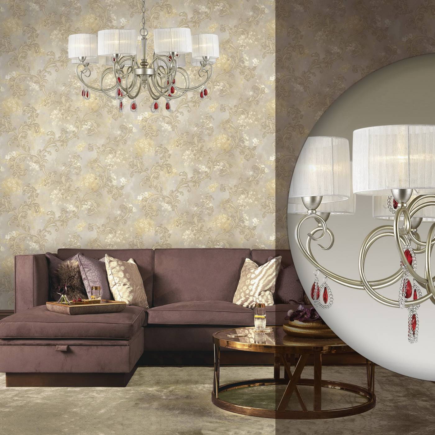 3392/8 Подвесная люстра Odeon Light Verenissa 3392/8