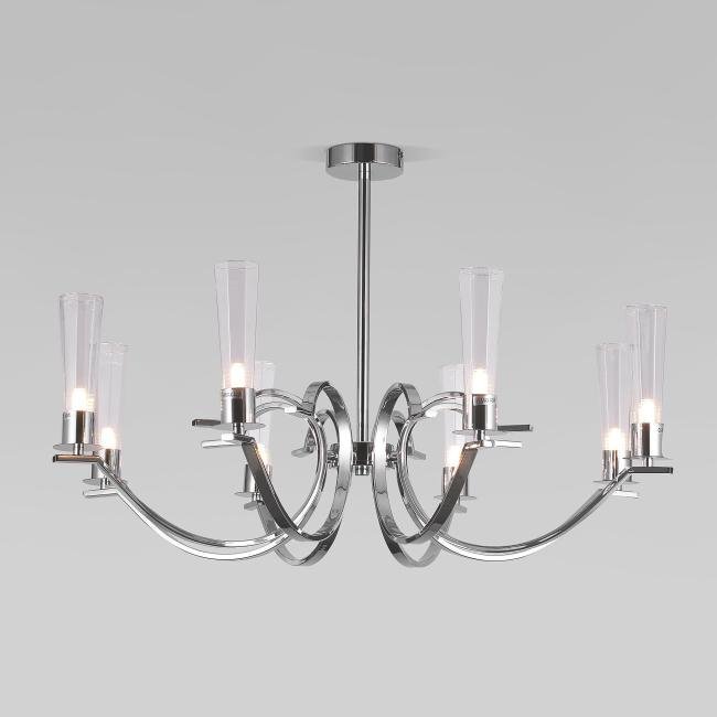 Потолочная люстра Eurosvet Rosher 60141/8 хром