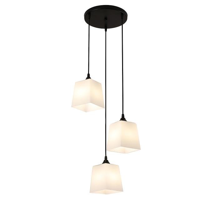 ES0000027 Светильник подвесной Escada Zen 160003/3P E27*60W Black ES0000027