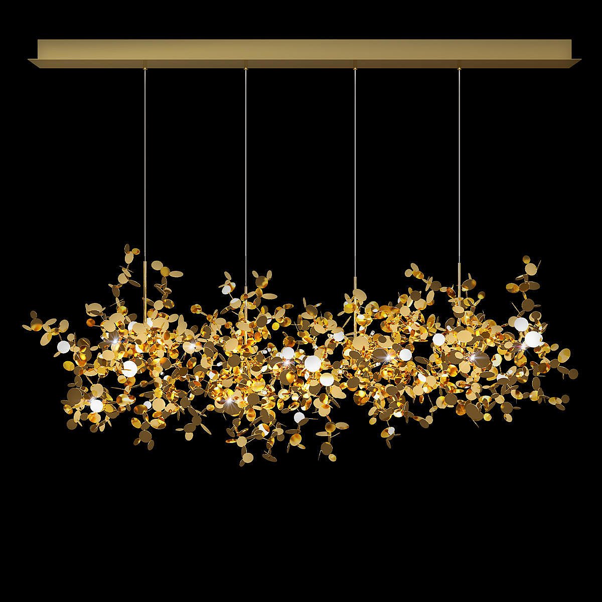 Подвесная люстра Loft It Spark 10101/4 Gold
