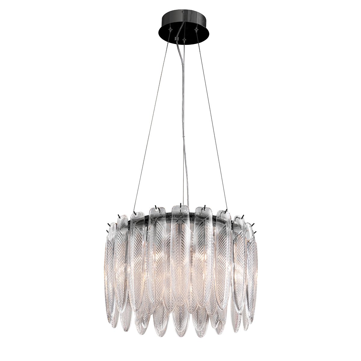 MD22027002-D45 matt black Подвесная люстра Delight Collection Piuma MD22027002-D45 matt black