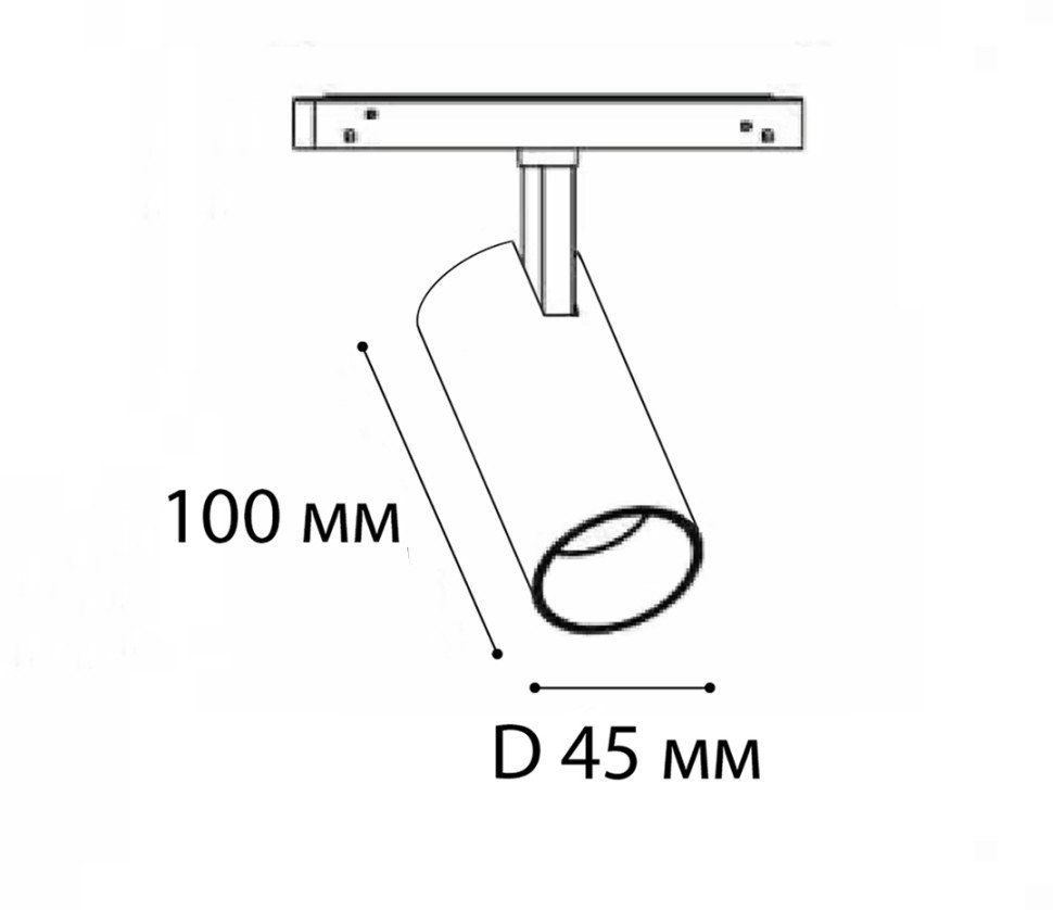 Трековый светильник Italline IT012 IT012-5026 gold 3000K