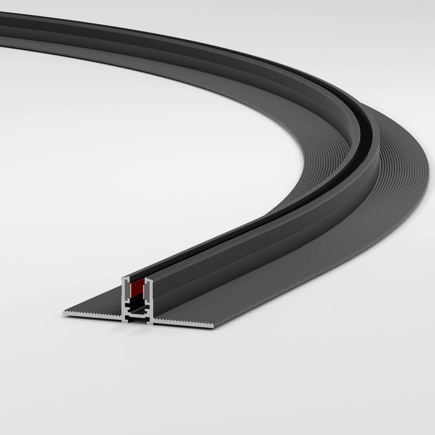 Шинопровод Elektrostandard Mini Magnetic Mini Magnetic Шинопровод под ГКЛ 12,5мм (черный) (1200?) 85221/00