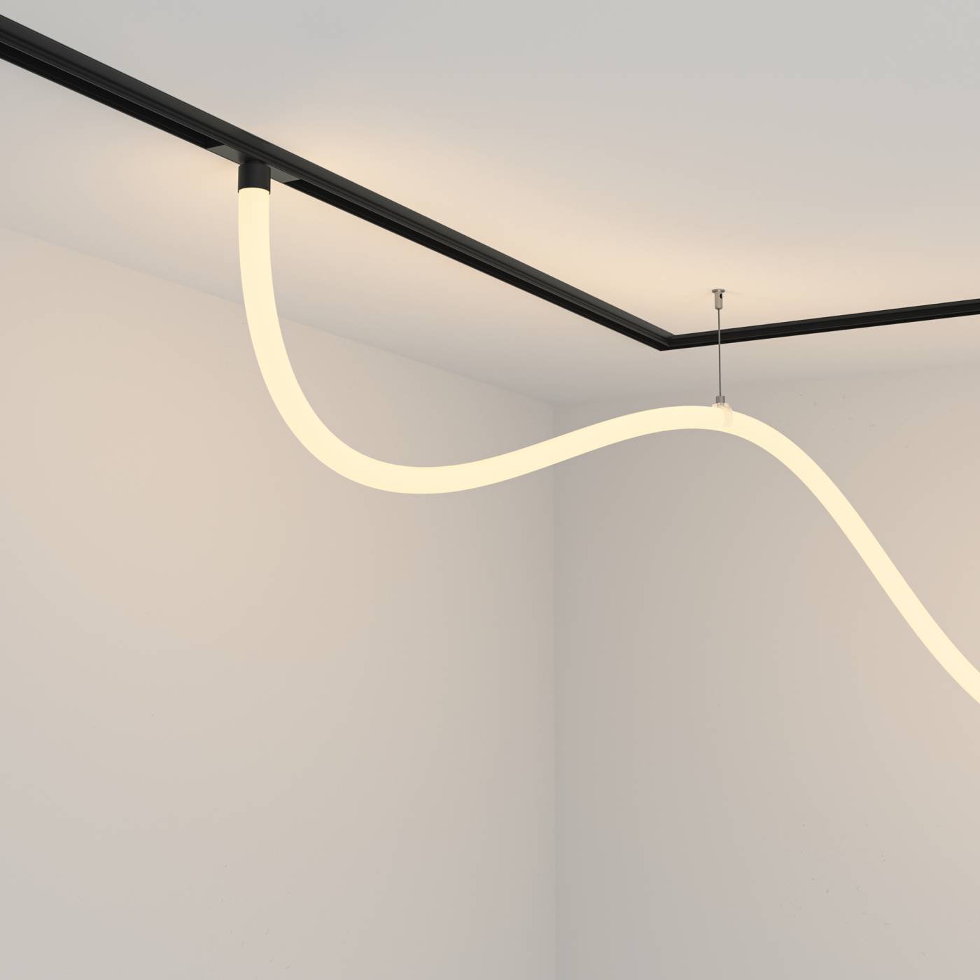 TR101-2-50W3K-B Трековый светильник Maytoni Tau Exility TR101-2-50W3K-B