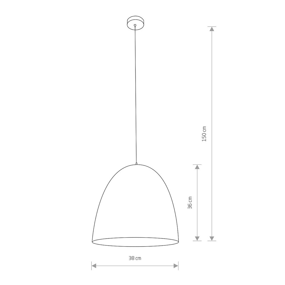 10323 Светильник подвесной Nowodvorski Egg M 10323