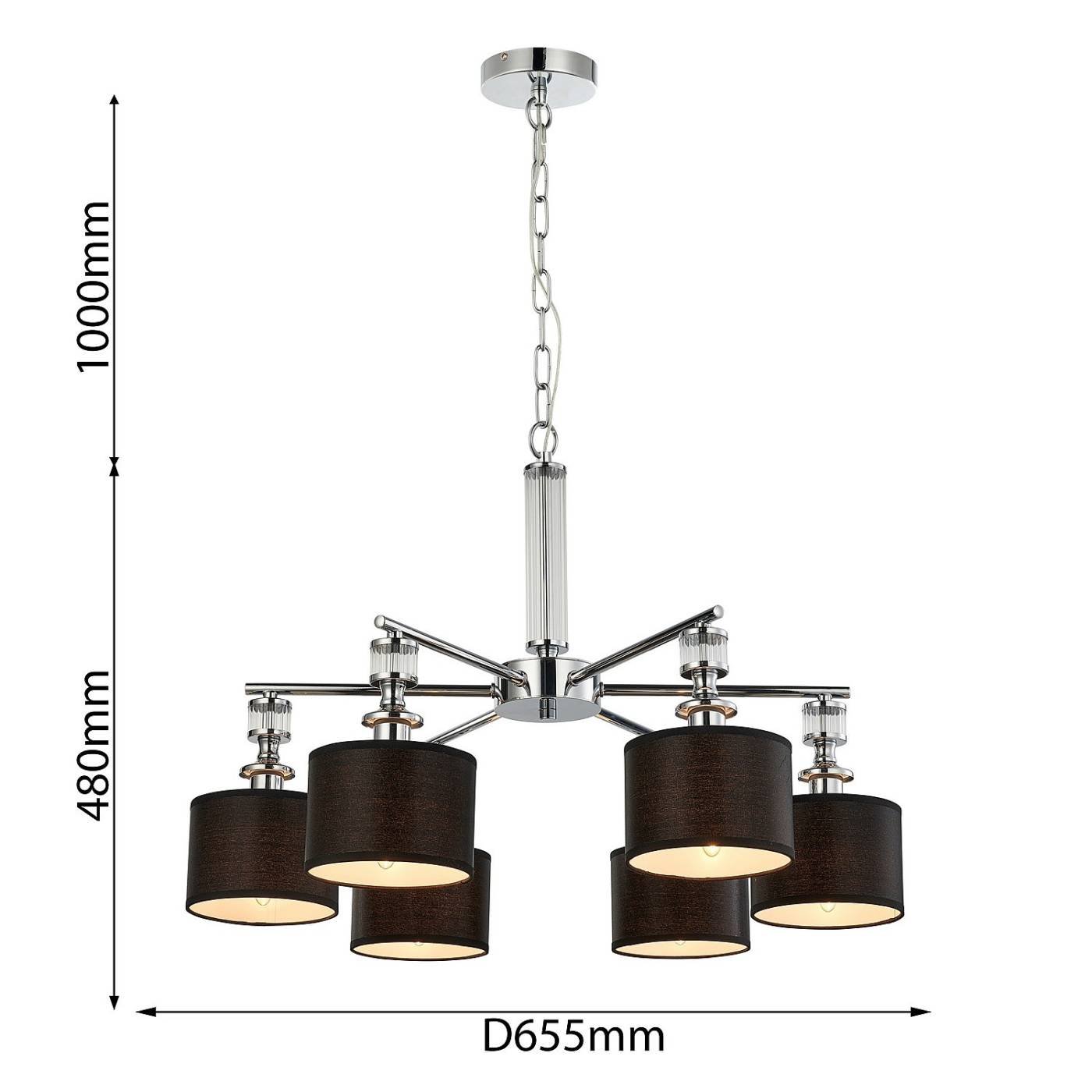 Подвесная люстра Favourite Archetypus 2674-6P
