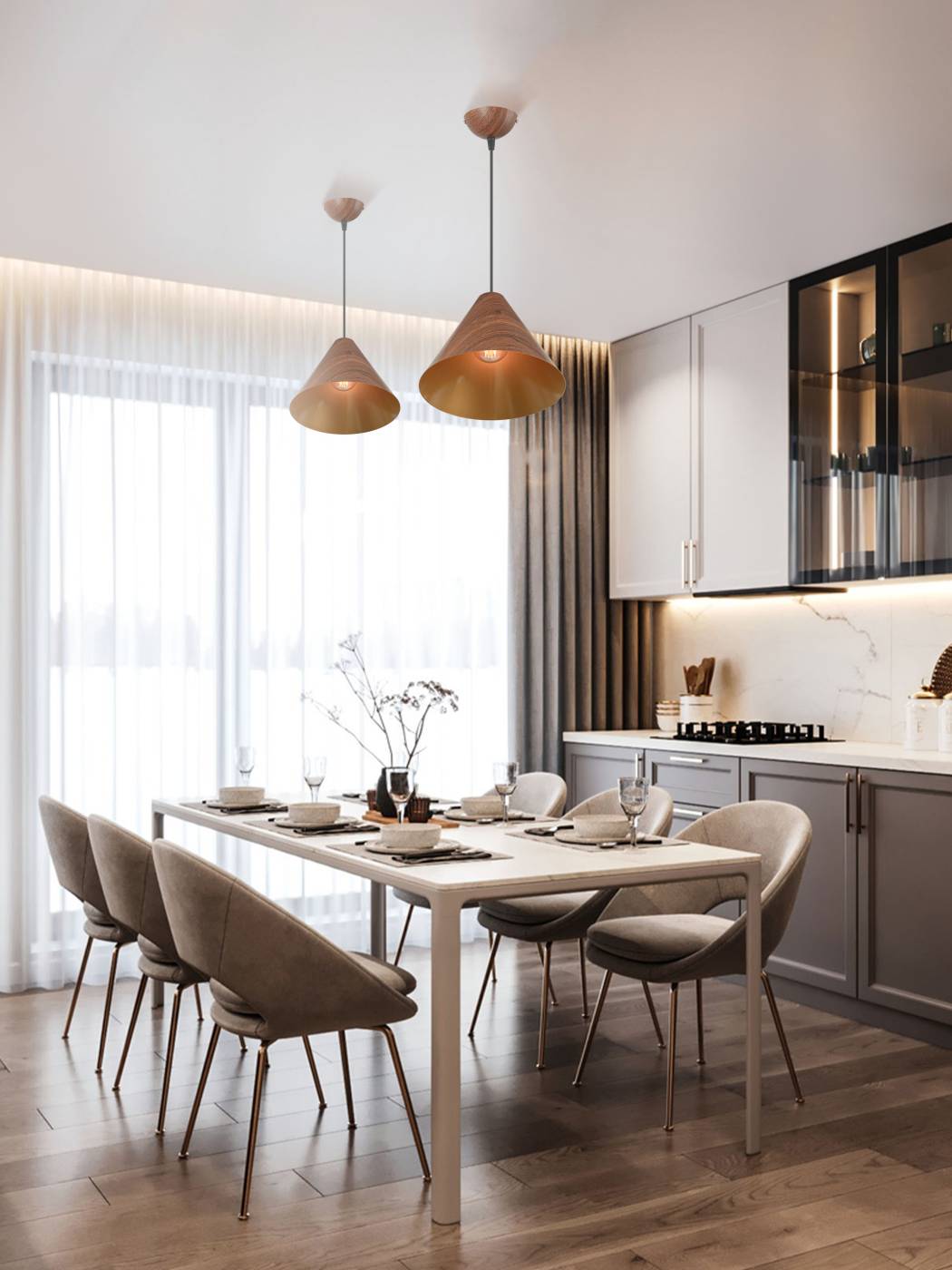 Светильник подвесной Мелодия Света Scandi 000060153