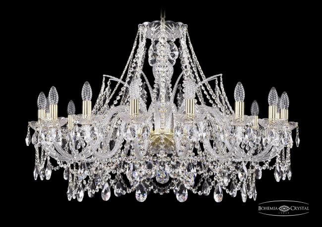 1411/16/360 G Подвесная хрустальная люстра 1411 Bohemia 1411/16/360 G