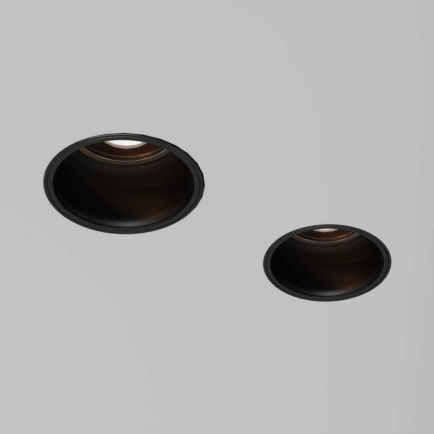 O501DL-L10B3K Встраиваемый светильник Maytoni Grit O501DL-L10B3K