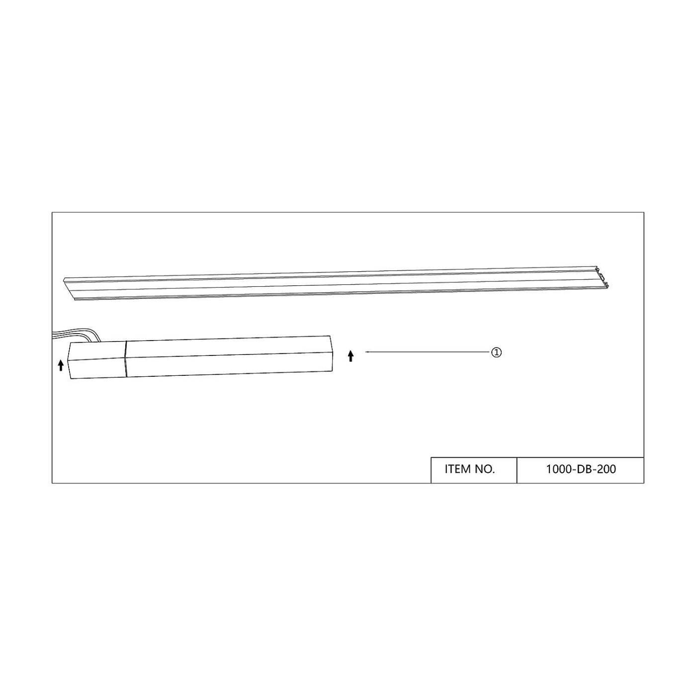 1000-DB-200 Драйвер для магнитных треков Favourite Unika 1000-DB-200